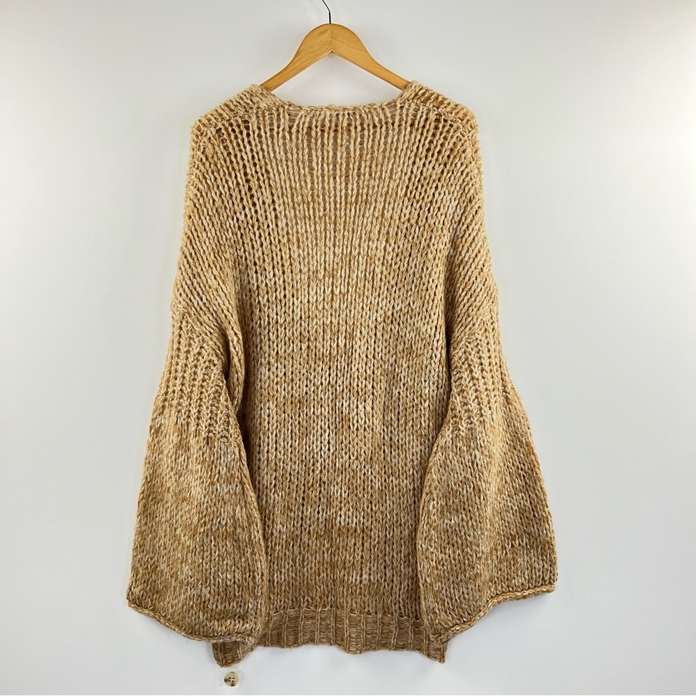 NWT | Free People Home Town Cardigan Chunky Knit Oversized | Size US XL - Picture 7 of 16